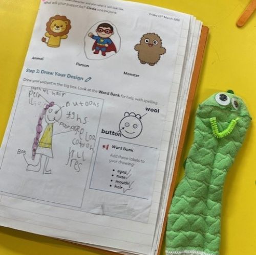 Year One Sock Puppets